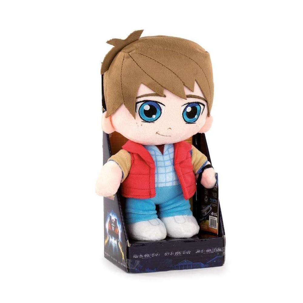 RITORNO AL FUTURO MARTY MCFLY 28CM PUPAZZO PELUCHE PLUSH FIGURE BARRADO