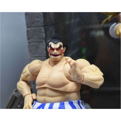 JADA TOYS ULTRA STREET FIGHTER II E. HONDA DELUXE 1:12 SCALE ACTION FIGURE