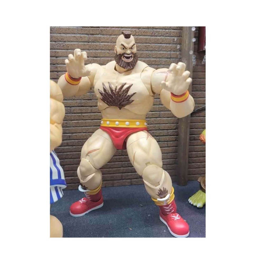 ULTRA STREET FIGHTER II ZANGIEF DELUXE ACTION FIGURE JADA TOYS