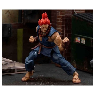 JADA TOYS ULTRA STREET FIGHTER II AKUMA DELUXE 1:12 SCALE ACTION FIGURE