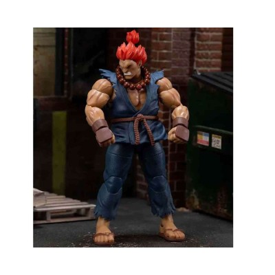 JADA TOYS ULTRA STREET FIGHTER II AKUMA DELUXE 1:12 SCALE ACTION FIGURE