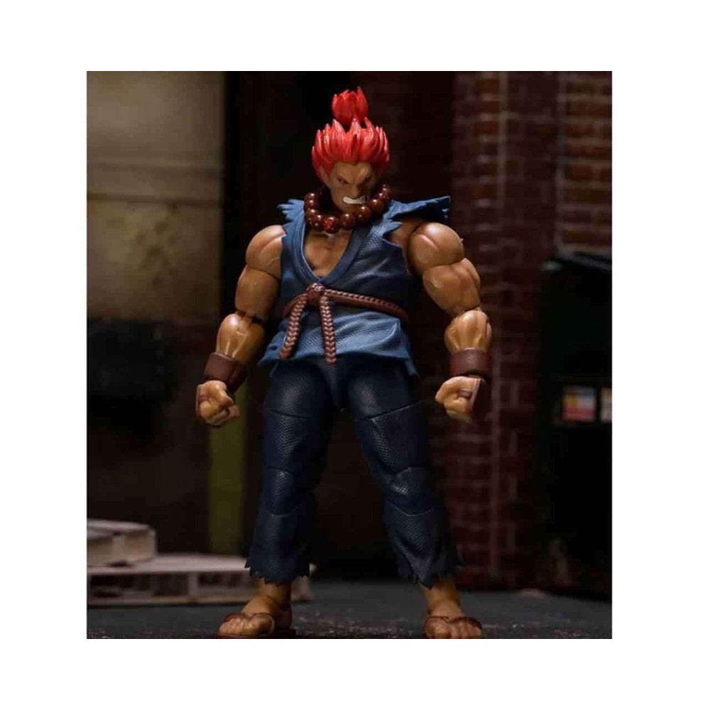 JADA TOYS ULTRA STREET FIGHTER II AKUMA DELUXE 1:12 SCALE ACTION FIGURE