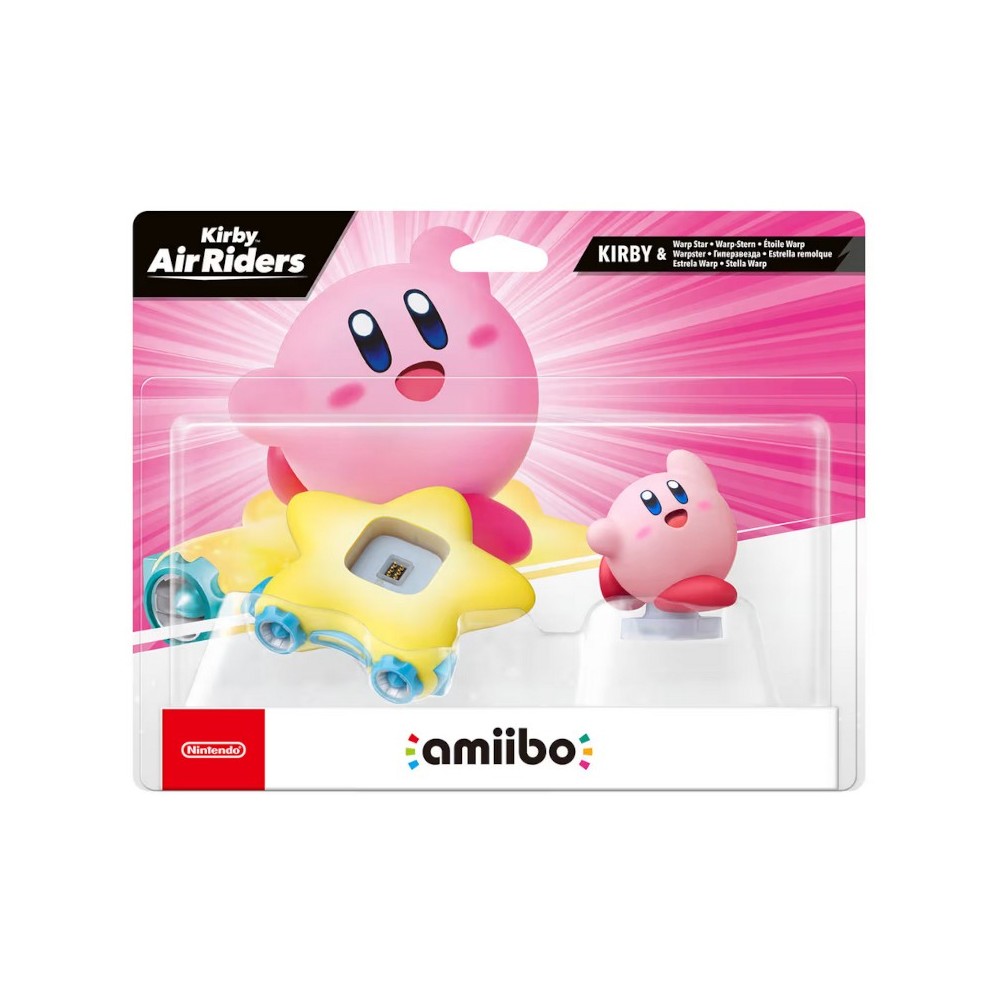 NINTENDO KIRBY AIR RIDERS AMIIBO KIRBY AND STAR WARP