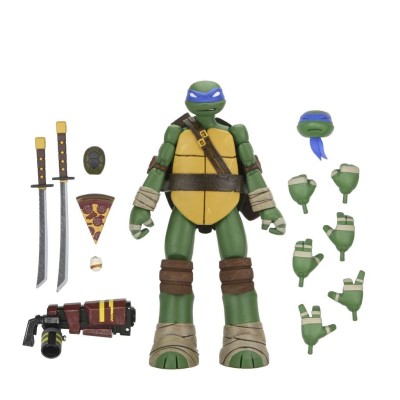 TEENAGE MUTANT NINJA TURTLES 2012 LEONARDO ACTION FIGURE NECA
