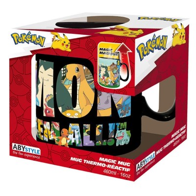 ABYSTYLE POKEMON GOTTA CATCH EM ALL HEAT CHANGE MUG
