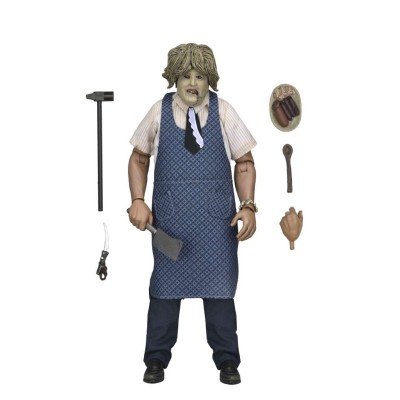 NECA THE TEXAS CHAINSAW MASSACRE LEATHERFACE OLD LADY MASK CLOTHED VERSION ACTION FIGURE