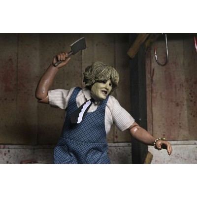 NECA THE TEXAS CHAINSAW MASSACRE LEATHERFACE OLD LADY MASK CLOTHED VERSION ACTION FIGURE