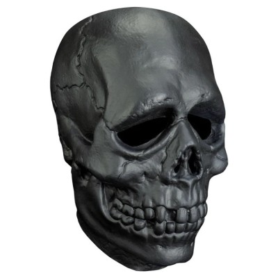 TRICK OR TREAT STUDIOS DON POST BLACK SKULL VINYL MASK
