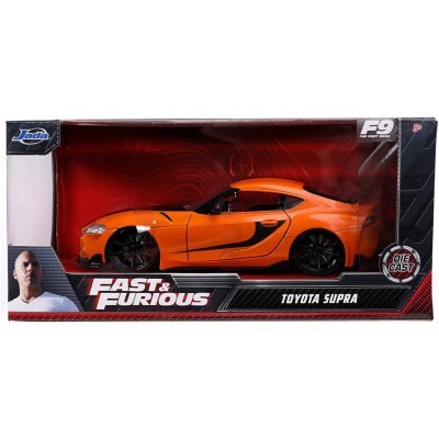 JADA TOYS FAST AND FURIOUS 9 DIE CAST METAL 2020 TOYOTA SUPRA 1/24 MODEL