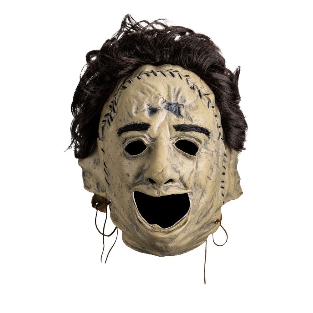 TRICK OR TREAT STUDIOS THE TEXAS CHAINSAW MASSACRE 1974 KILLING LEATHERFACE VINYL MASK