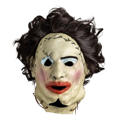 TRICK OR TREAT STUDIOS THE TEXAS CHAINSAW MASSACRE 1974 PRETTY WOMAN LEATHERFACE VINYL MASK