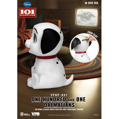 BEAST KINGDOM DISNEY ONE HUNDRED AND ONE DALMATIANS VINYL PIGGY BANK VPBP-037 4X FIGURES