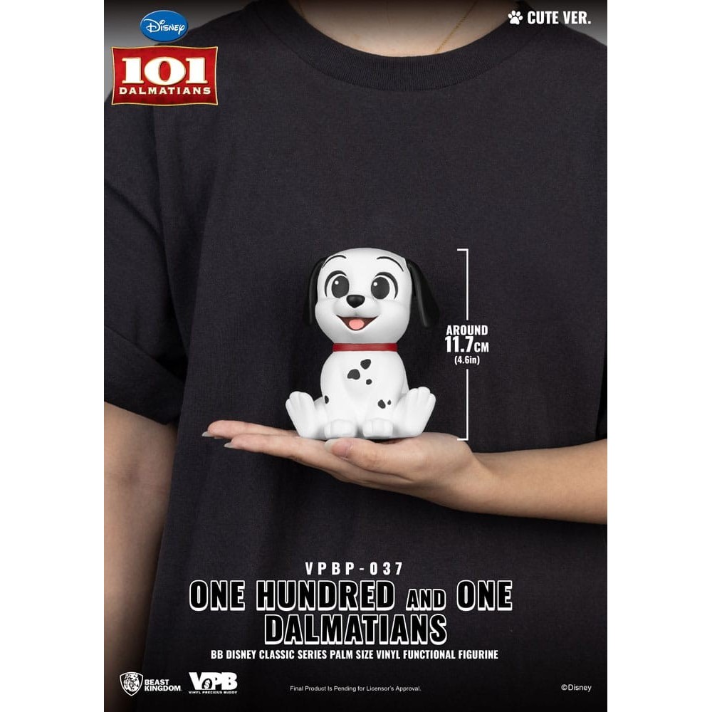 DISNEY LA CARICA DEI 101 VINYL PIGGY BANK VPBP-037 4X DALMATA FIGURE SALVADANAI BEAST KINGDOM