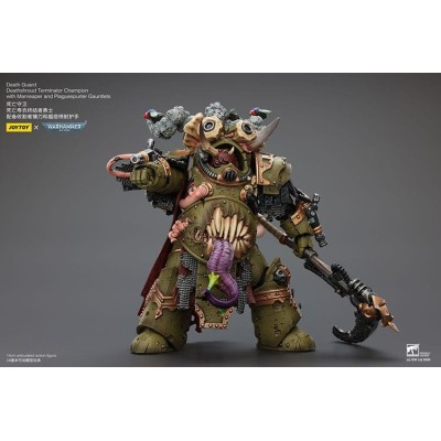 WARHAMMER 40K DEATH GUARD DEATHSHROUD TERMINATOR CHAMPION ACTION FIGURE JOY TOY (CN)
