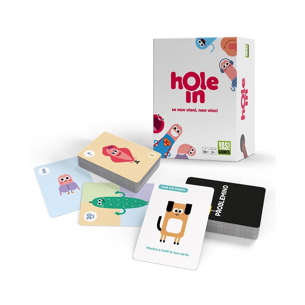 YAS! GAMES HOLE IN SE NON VIENI NON VINCI ITALIAN BOARDGAME