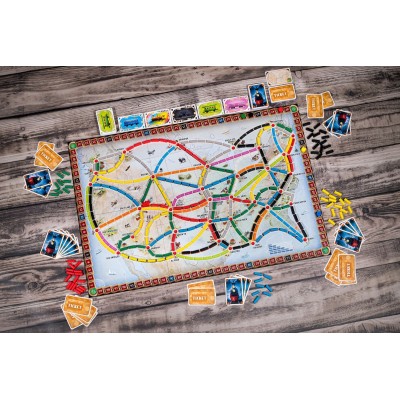 TICKET TO RIDE USA NUOVA EDIZIONE GIOCO DA TAVOLO ITALIANO ASMODEE