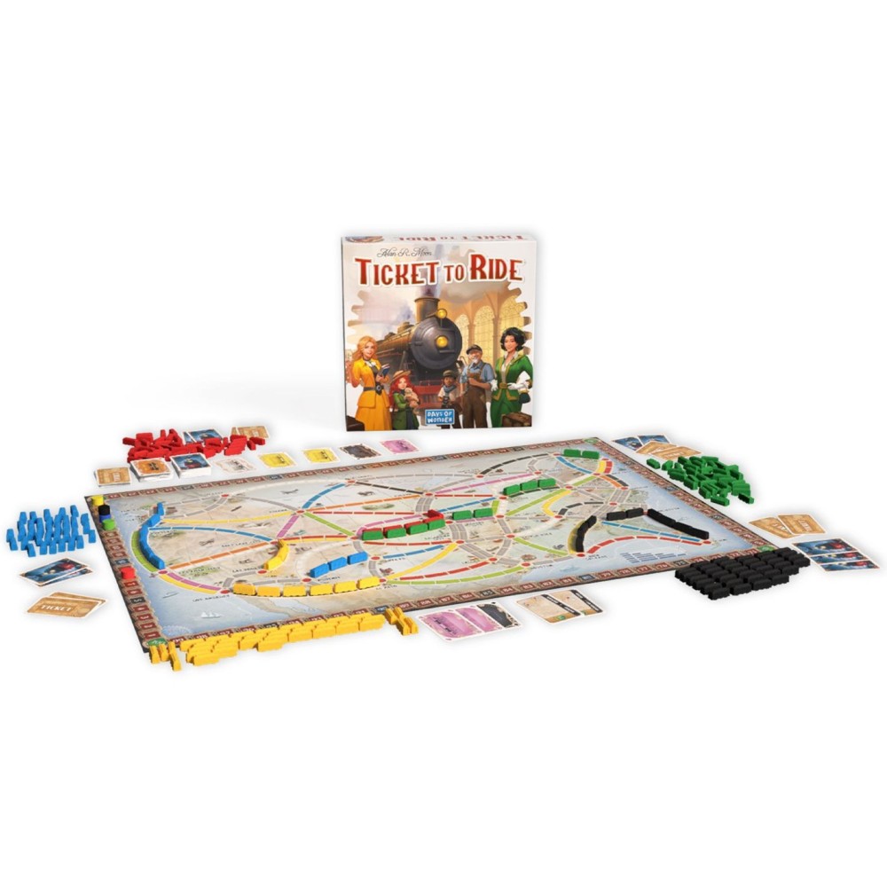 TICKET TO RIDE USA NUOVA EDIZIONE GIOCO DA TAVOLO ITALIANO ASMODEE