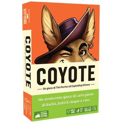 COYOTE GIOCO DA TAVOLO ITALIANO ASMODEE