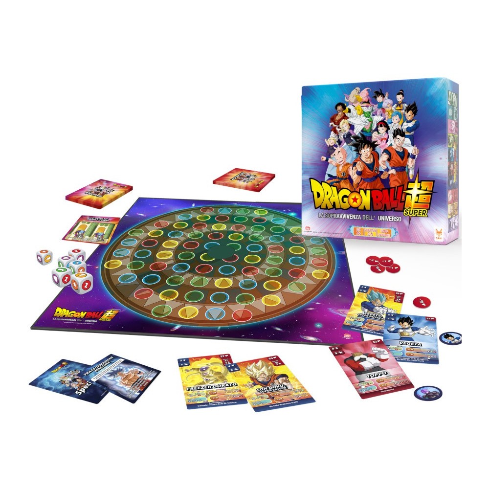 MS EDIZIONI DRAGON BALL SUPER LA SOPRAVVIVENZA DELL'UNIVERSO ITALIAN BOARDGAME