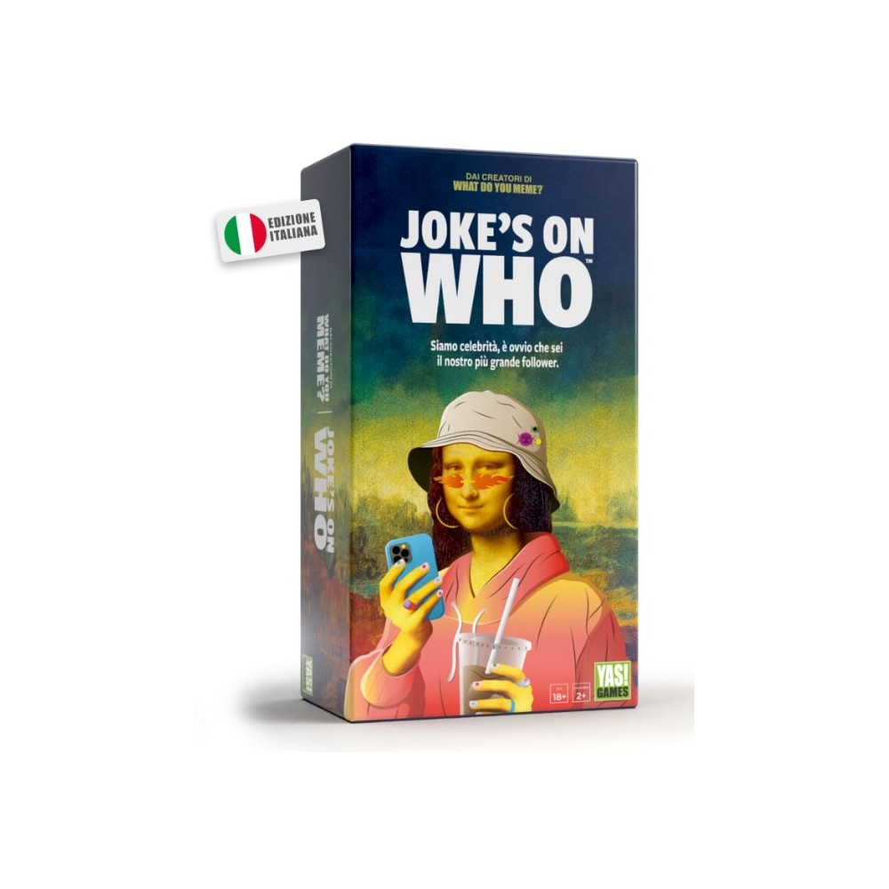 YAS! GAMES JOKE'S ON WHO ITALIAN BOARDGAME