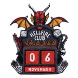 STRANGER THINGS HELLFIRE CLUB PERPETUAL CALENDAR FIGURE NEMESIS NOW