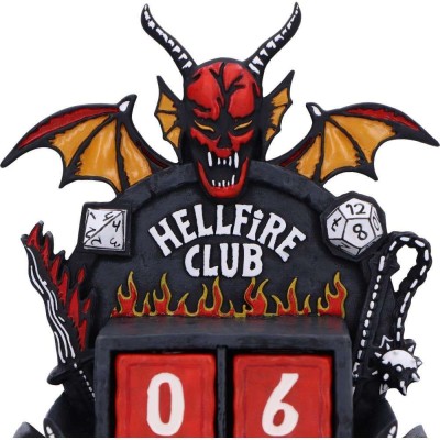 NEMESIS NOW STRANGER THINGS HELLFIRE CLUB PERPETUAL CALENDAR