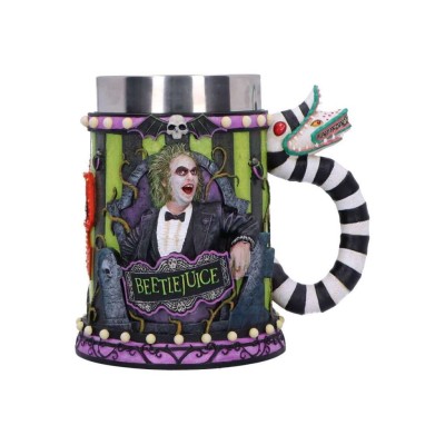 BEETLEJUICE TANKARD BOCCALE IN RESINA NEMESIS NOW