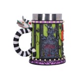 NEMESIS NOW BEETLEJUICE RESIN TANKARD