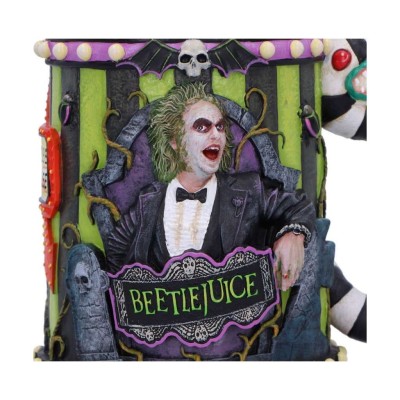 BEETLEJUICE TANKARD BOCCALE IN RESINA NEMESIS NOW