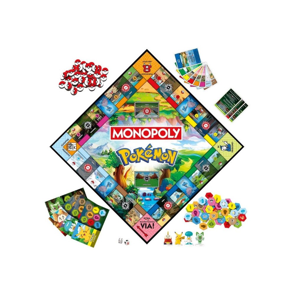 MONOPOLY POKEMON - GIOCO DA TAVOLO ITALIANO HASBRO