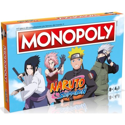 MONOPOLY NARUTO SHIPPUDEN - GIOCO DA TAVOLO ITALIANO WINNING MOVES