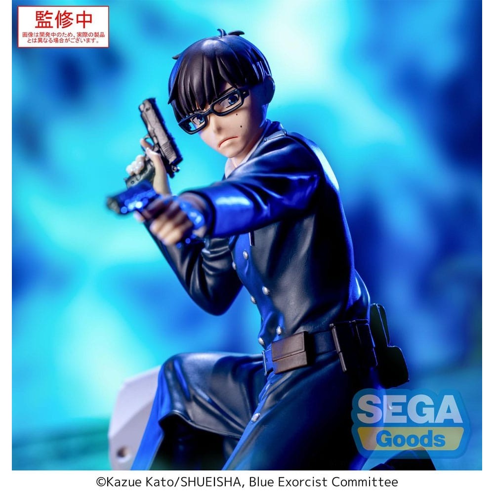 BLUE EXORCIST SHIMANE ILLUMINATI SAGA YUKIO OKUMURA XROSS LINK FIGURE STATUA SEGA GOODS