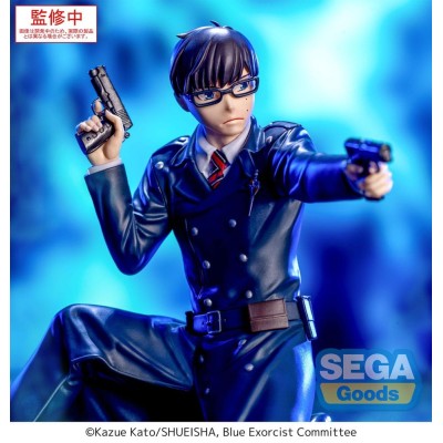 BLUE EXORCIST SHIMANE ILLUMINATI SAGA YUKIO OKUMURA XROSS LINK FIGURE STATUA SEGA GOODS