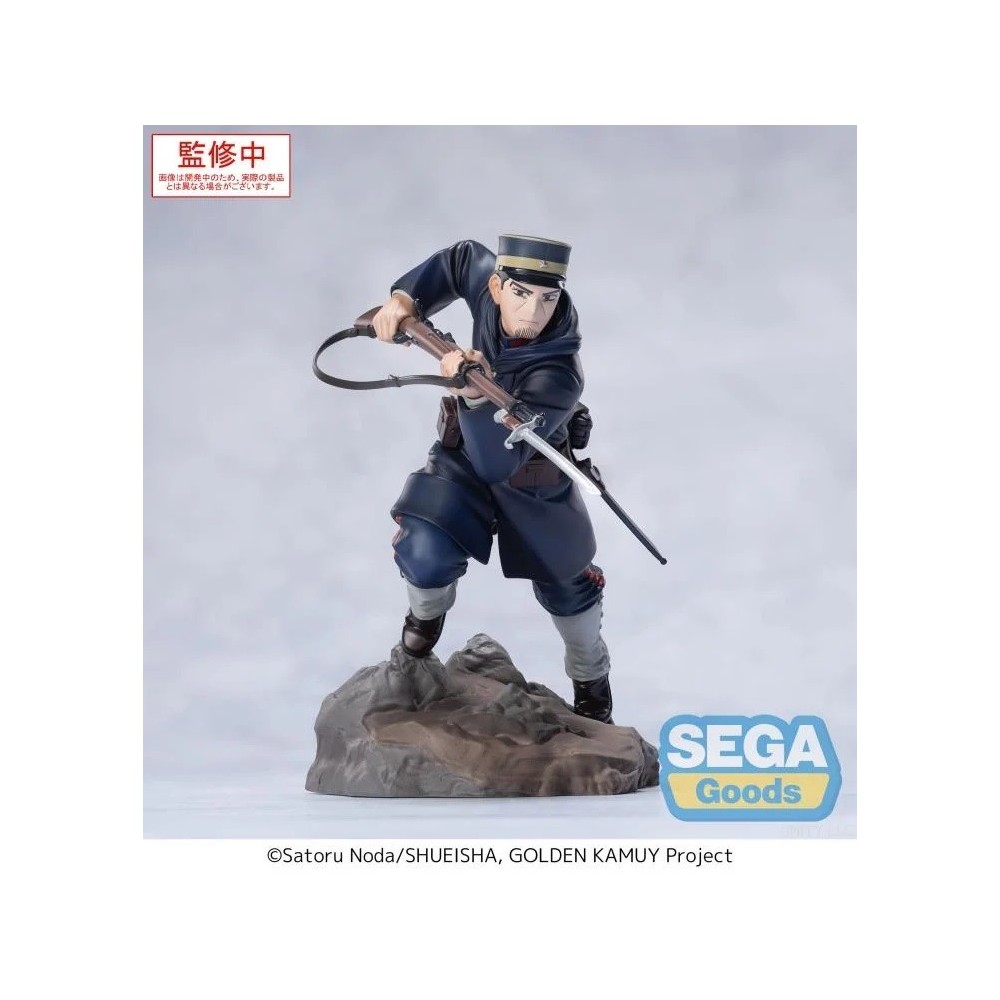 SEGA GOODS copy of GOLDEN KAMUY SECOND LIUTENANT KOITO XROSS LINK SERIES PVC FIGURE STATUE