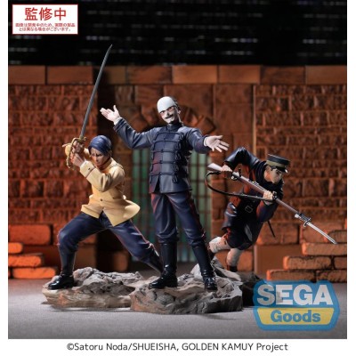 GOLDEN KAMUY FIRST LIUTENANT TSURUMI XROSS LINK FIGURE STATUA SEGA GOODS