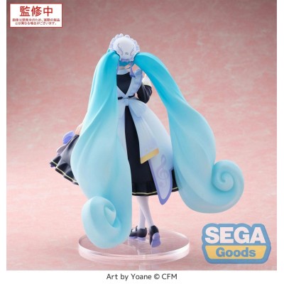 HATSUNE MIKU CLASSICAL MAID LUMINASTA FIGURE STATUA SEGA GOODS