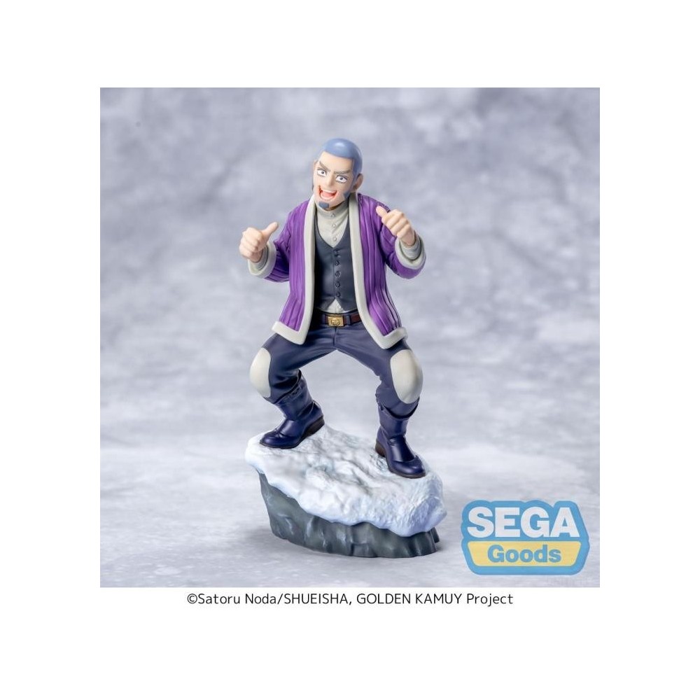 SEGA GOODS GOLDEN KAMUY YOSHITAKE SHIRAISHI XROSS LINK SERIES PVC FIGURE STATUE