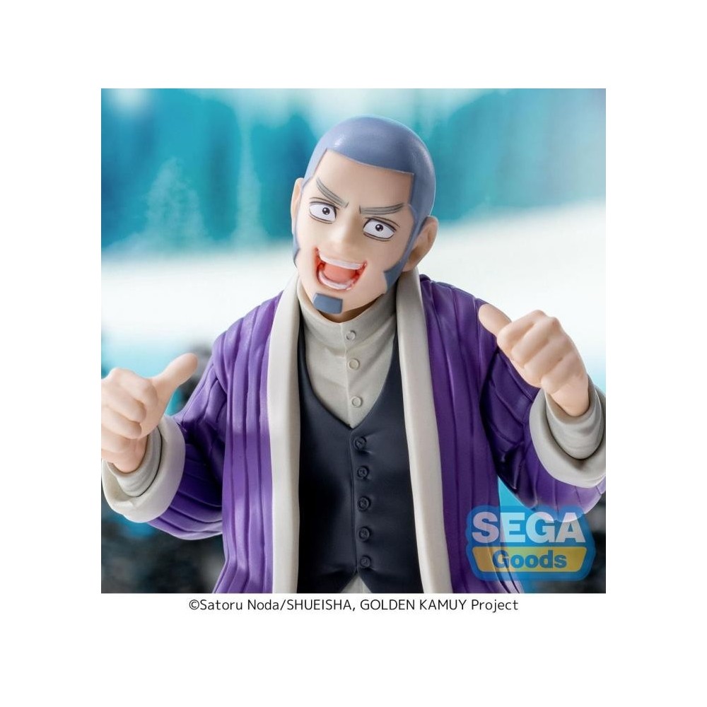 SEGA GOODS GOLDEN KAMUY YOSHITAKE SHIRAISHI XROSS LINK SERIES PVC FIGURE STATUE