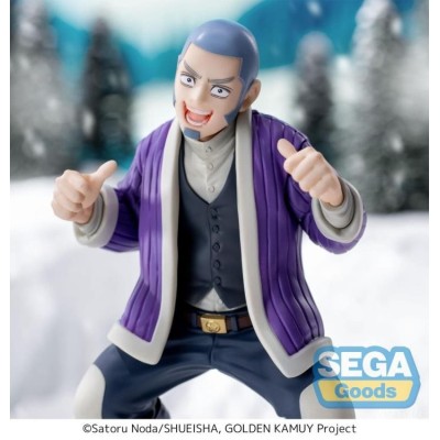SEGA GOODS GOLDEN KAMUY YOSHITAKE SHIRAISHI XROSS LINK SERIES PVC FIGURE STATUE