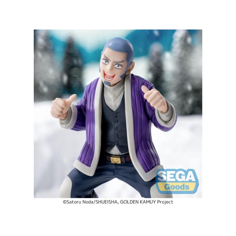 SEGA GOODS GOLDEN KAMUY YOSHITAKE SHIRAISHI XROSS LINK SERIES PVC FIGURE STATUE