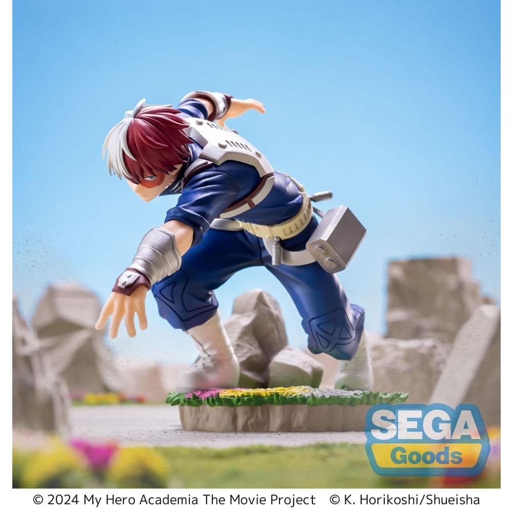 SEGA GOODS MY HERO ACADEMIA YOU'RE NEXT SHOTO TODOROKI XROSS LINK FIGURE PVC STATUE