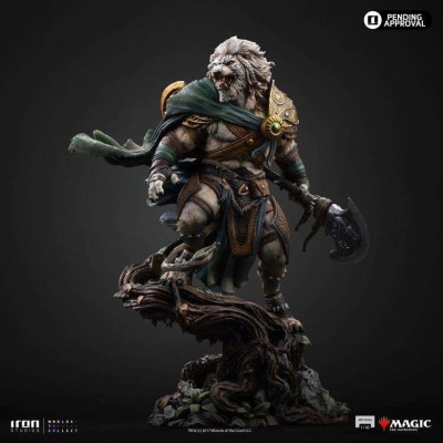 MAGIC THE GATHERING AJANI GOLDMANE 1/10 STATUA IRON STUDIOS