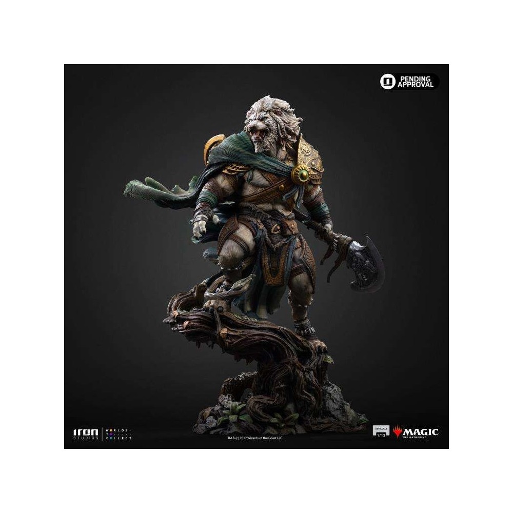 IRON STUDIOS MAGIC THE GATHERING AJANI GOLDMANE 1/10 STATUE