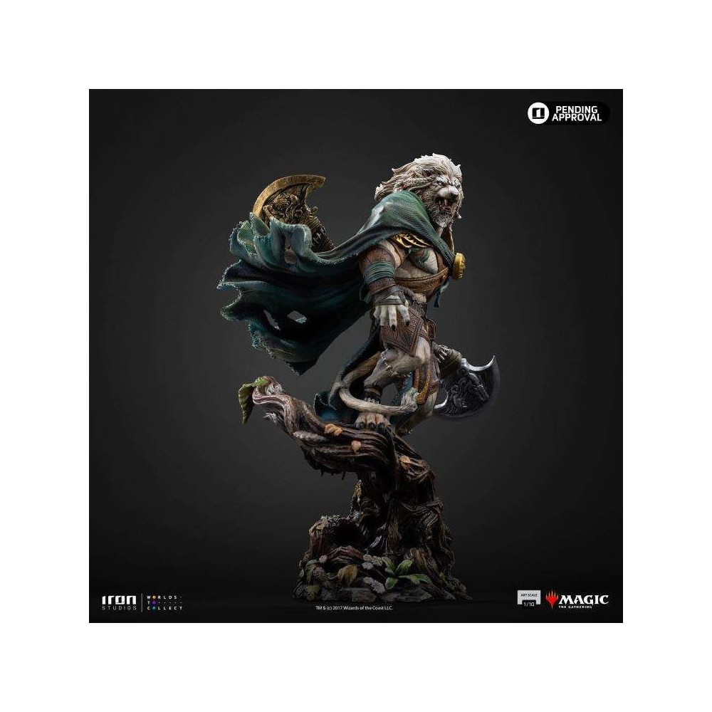 MAGIC THE GATHERING AJANI GOLDMANE 1/10 STATUA IRON STUDIOS