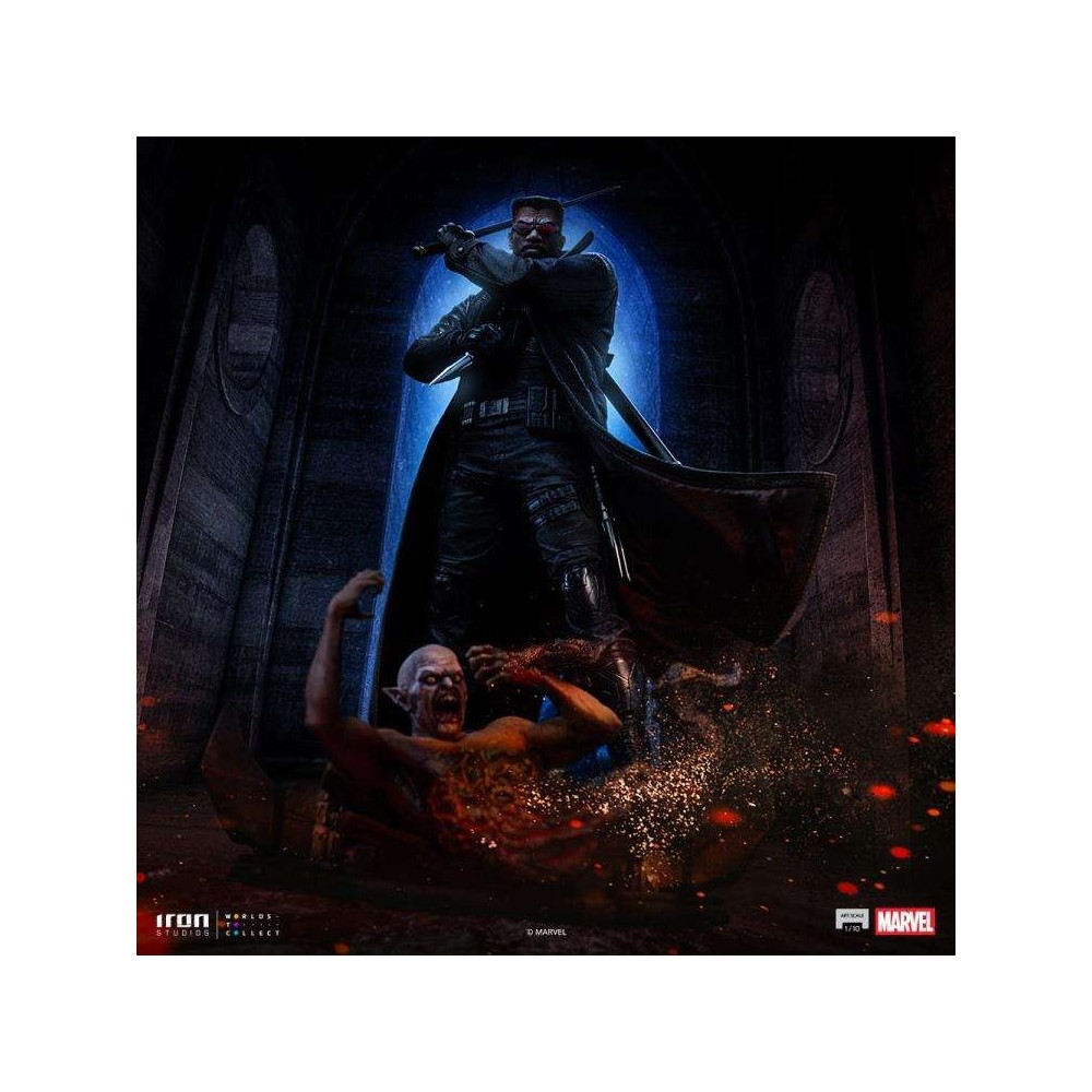 MARVEL COMICS BLADE 1/10 STATUA FIGURE IRON STUDIOS