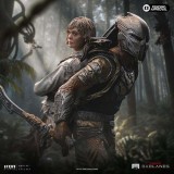 PREDATOR BADLANDS DECK AND THIA ART SCALE 1/10 STATUA FIGURE IRON STUDIOS