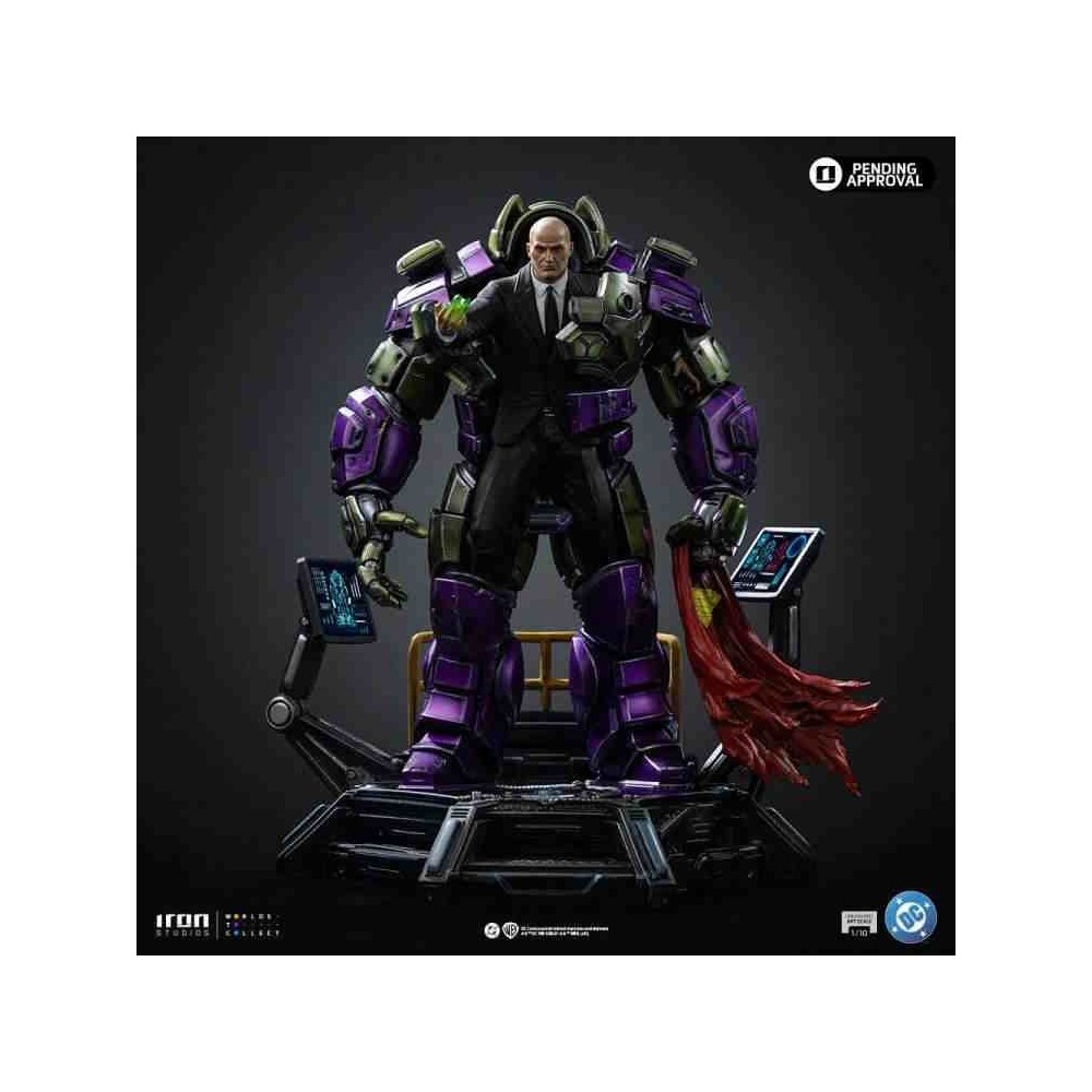 DC COMICS LEX LUTHOR UNLEASHED ART SCALE 1/10 STATUE FIGURE IRON STUDIOS