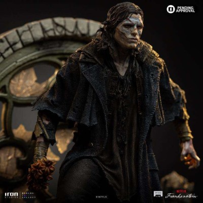 FRANKENSTEIN GUILLERMO DEL TORO MONSTER 1/10 DIORAMA IRON STUDIOS