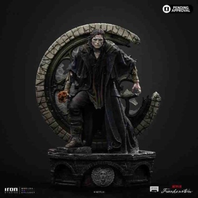 FRANKENSTEIN GUILLERMO DEL TORO MONSTER 1/10 DIORAMA IRON STUDIOS