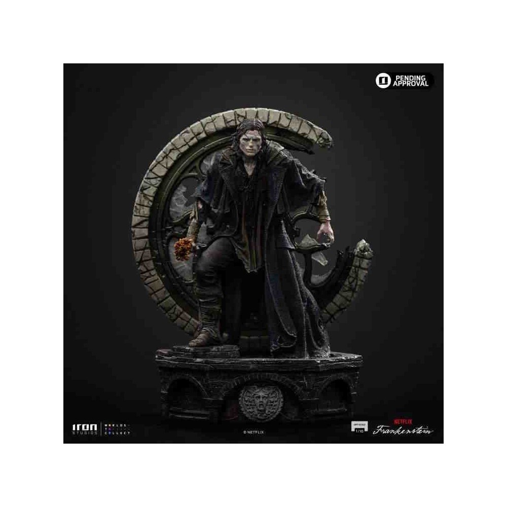 FRANKENSTEIN GUILLERMO DEL TORO MONSTER 1/10 DIORAMA IRON STUDIOS